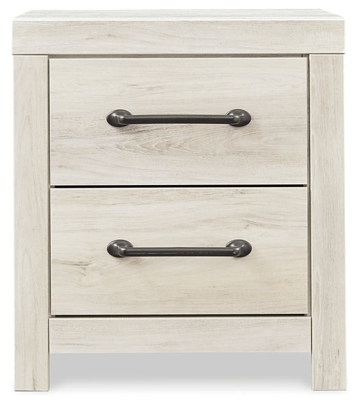 Cambeck Panel Bed With Mirrored Dresser, Chest And 2 Nightstands