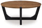 Hanneforth Coffee Table with 1 End Table